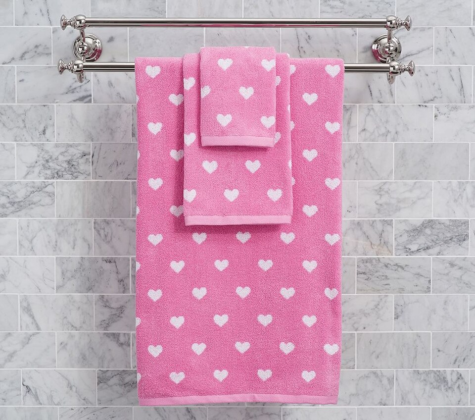 Heart Bath Towel Collection Pottery Barn Kids Australia